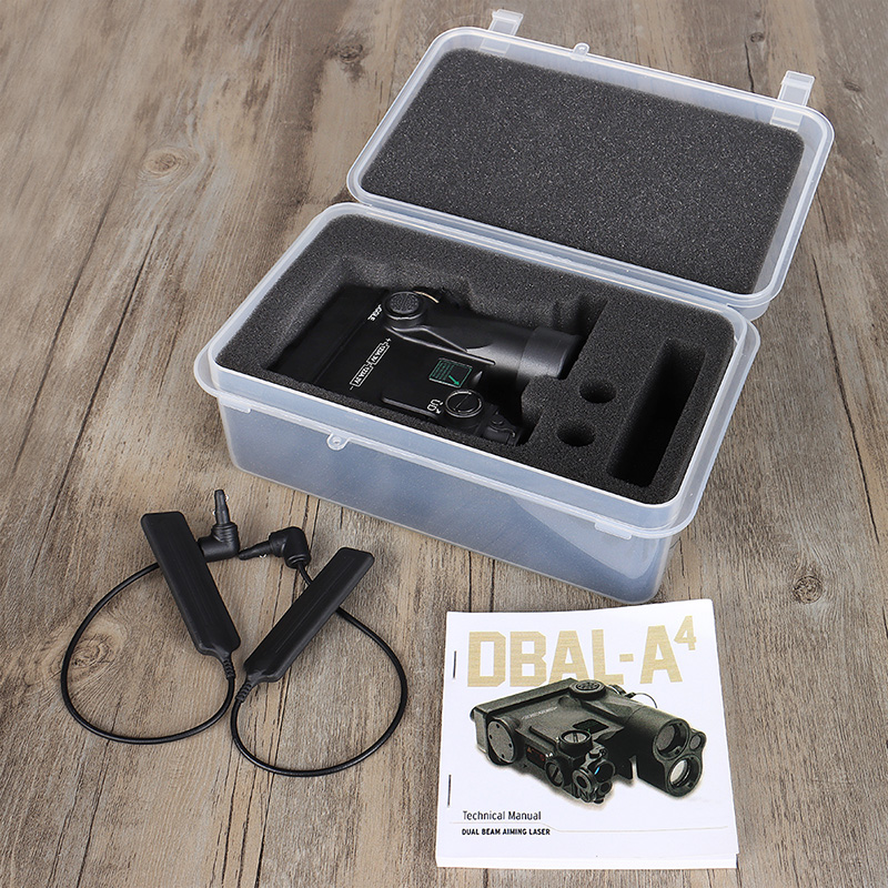 DBAL-A4 (DUAL BEAM AIMING LASER - ADVANCED4) DBAL-A4 Red LASER-Light Combo