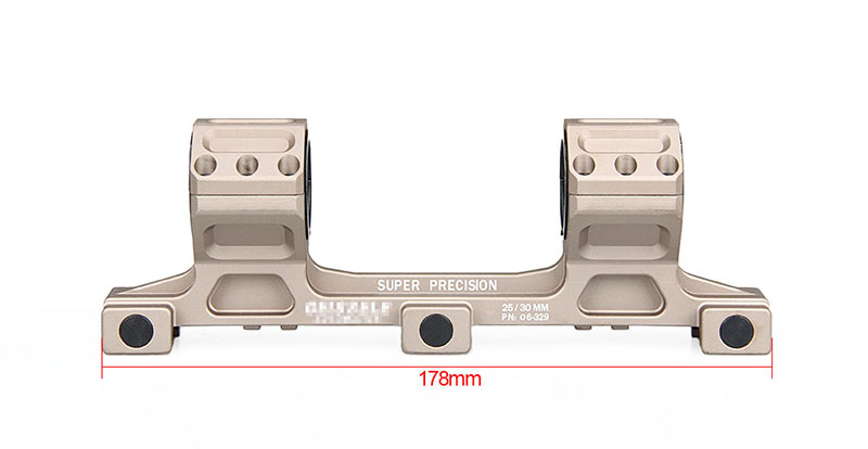 Warne Scope Mounts - Optic Mountain 25MM/30MM