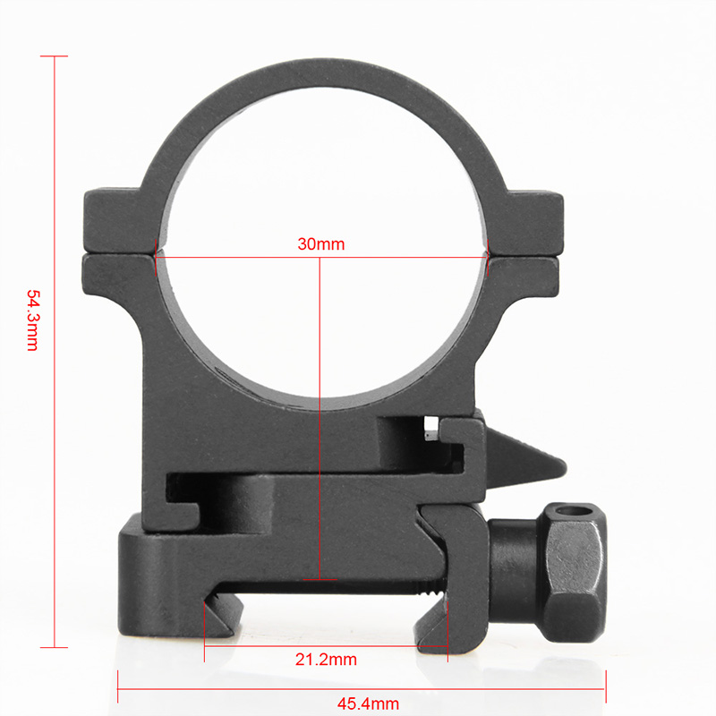 1X Best 260° Ampoint CEU --Rail:21.2mm and central height:30mm
