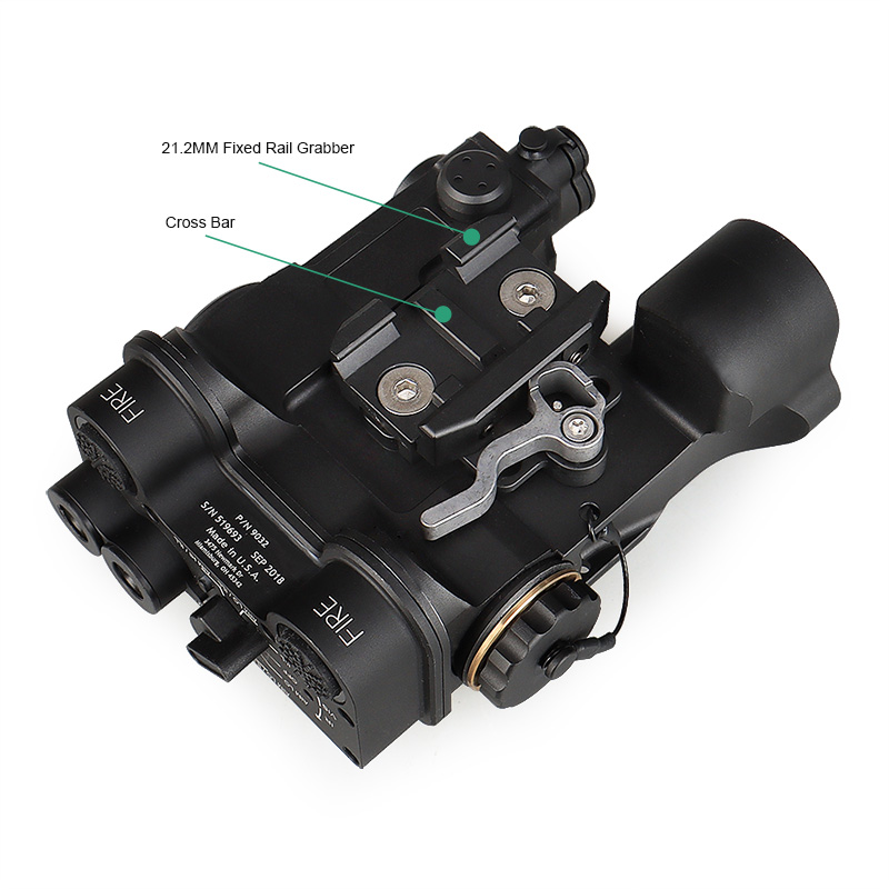 DBAL-A4 (DUAL BEAM AIMING LASER - ADVANCED4) DBAL-A4 Red LASER-Light Combo
