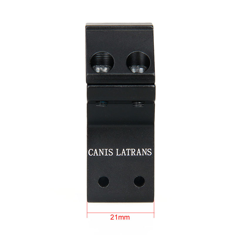 Canis Latrans 30mm Scope Mounts Rings 11mm Rail High Profile Scope Mount Black