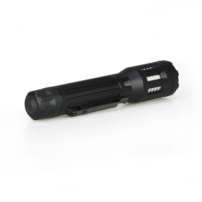 Rechargeable led flashlight L2 CREE 300lm 7000k 9V Flashlight black
