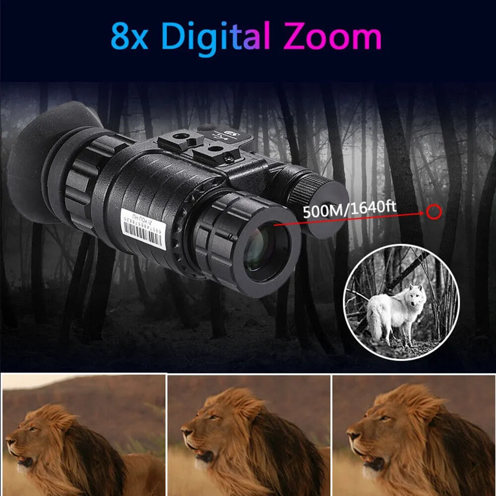 1x-8x Monocular 850nm Infrared NVM-14 High-Definition Digital Night Vision with WIFI