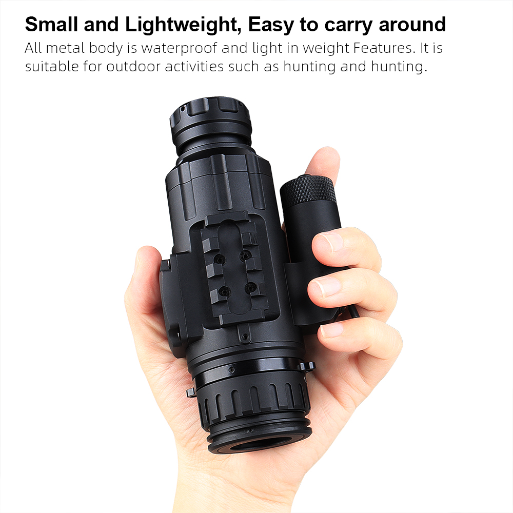 1-8X High Performance LED Digital Night Vision M250HD - FOV:21.5 ° X 12° for Hunting