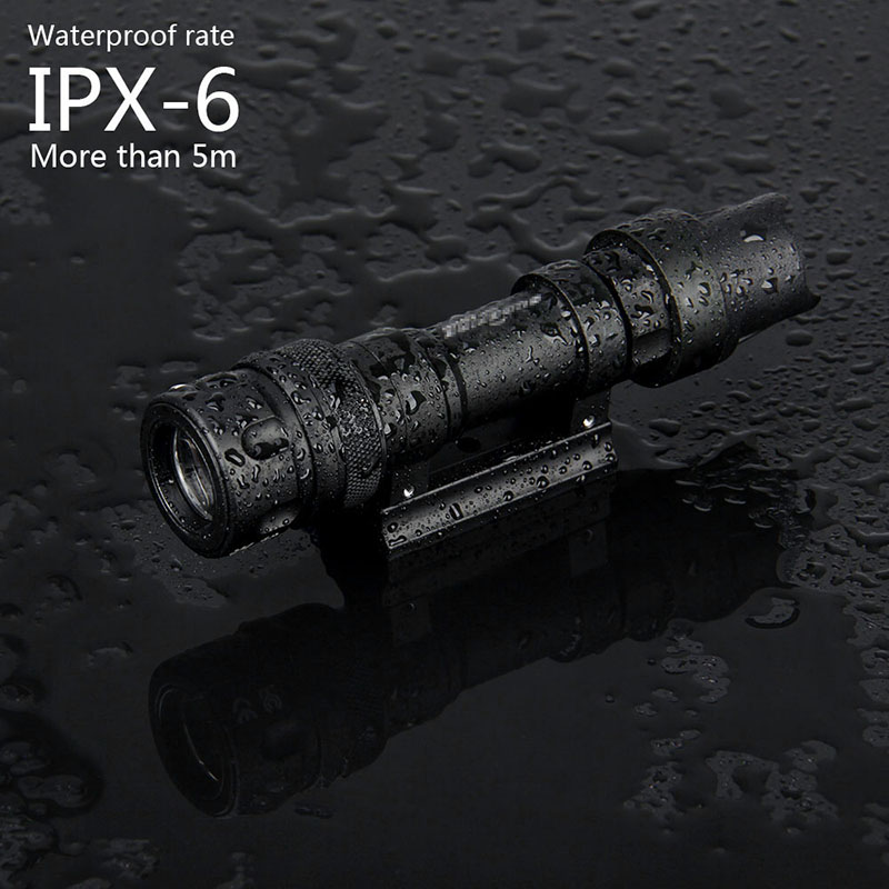 Brightest Powerful Led FlashLight - Rail - Mountable LED light