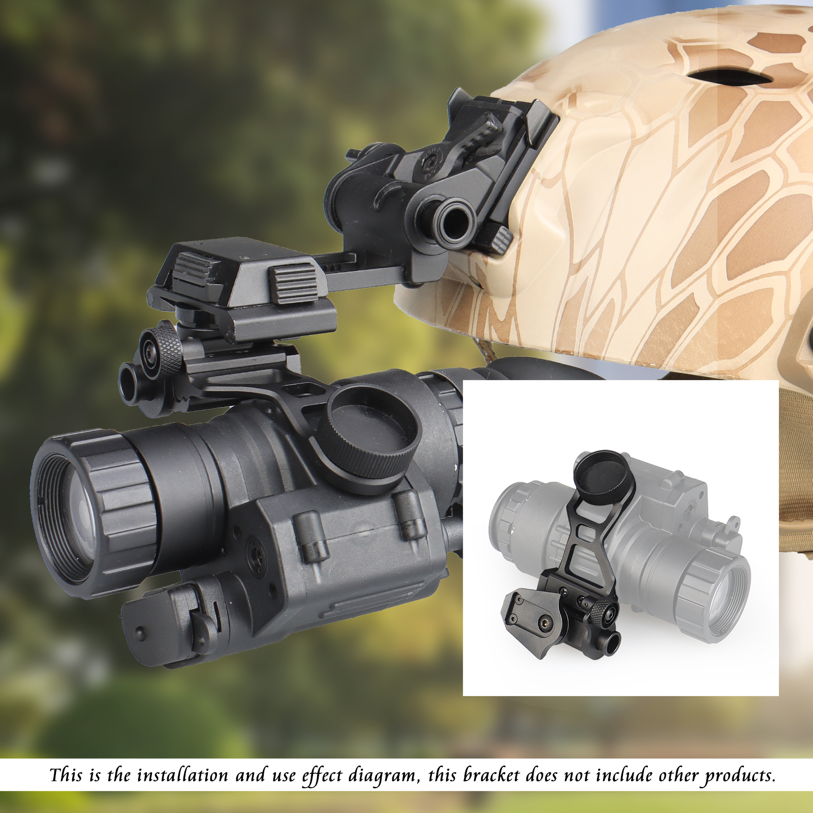 J Arm Aluminum Night Vision Goggle Mount