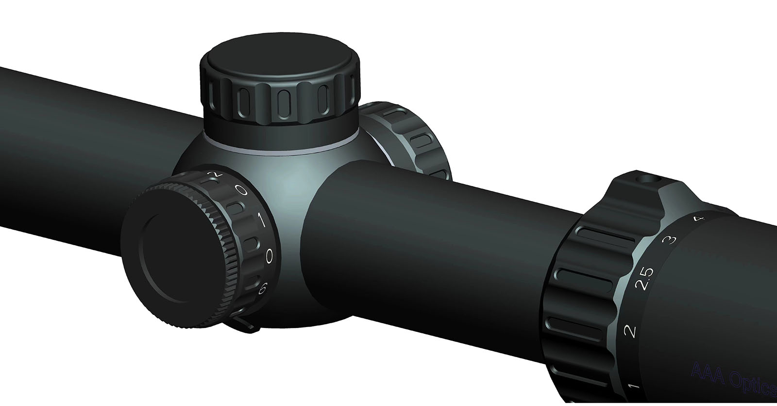 YSS 1-10X24 Infrared Presicion Aiming RIflescope 0.5 MOA with Dual Magnification For Hunting/Real Fighting Game