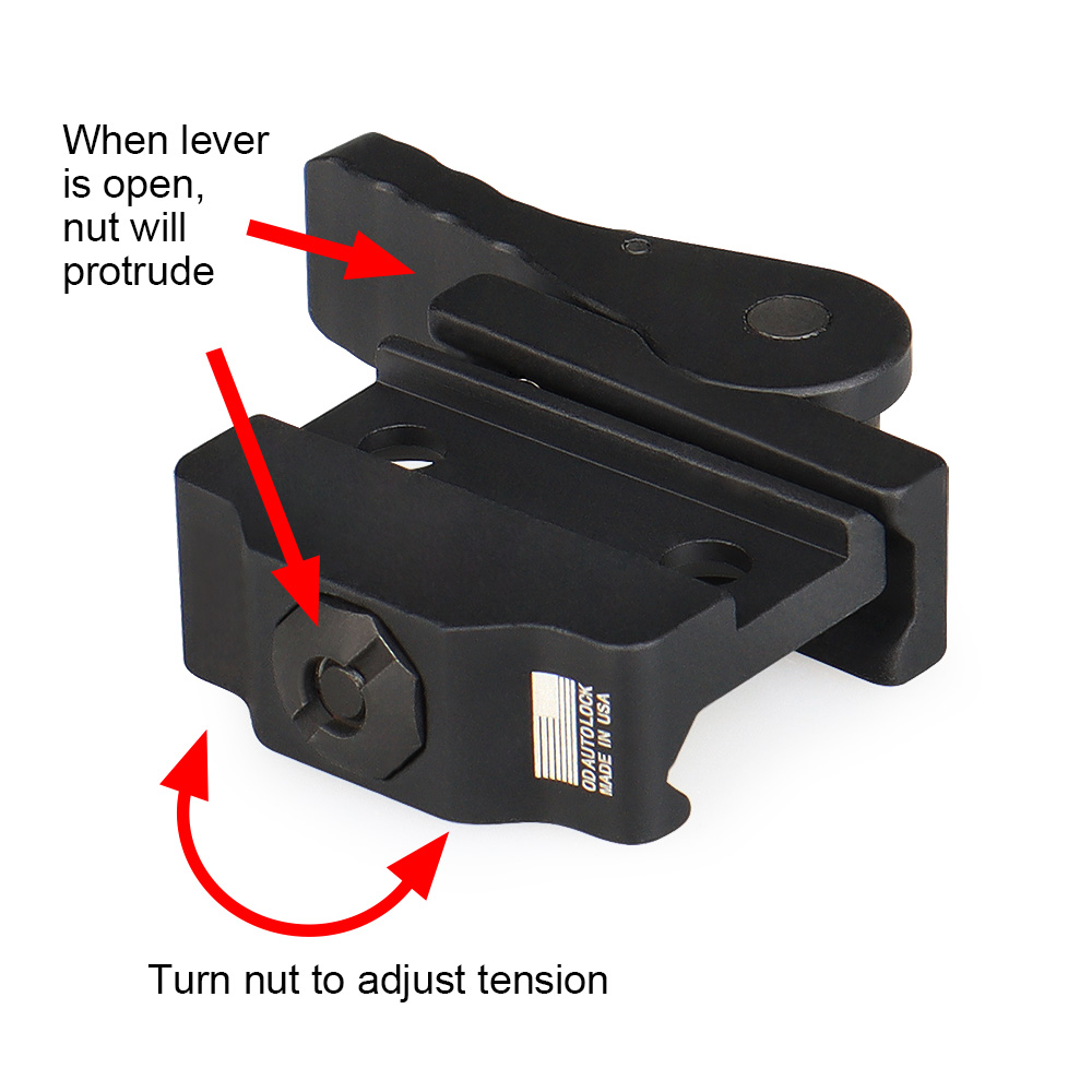 MFG QD AUTO LOCK MOUNT FOR M300/M60 SCOUT LIGHT
