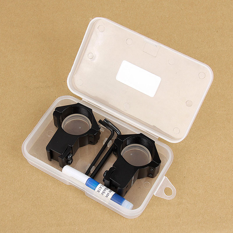 Canis Latrans 30mm Scope Mounts Rings 11mm Rail High Profile Scope Mount Black