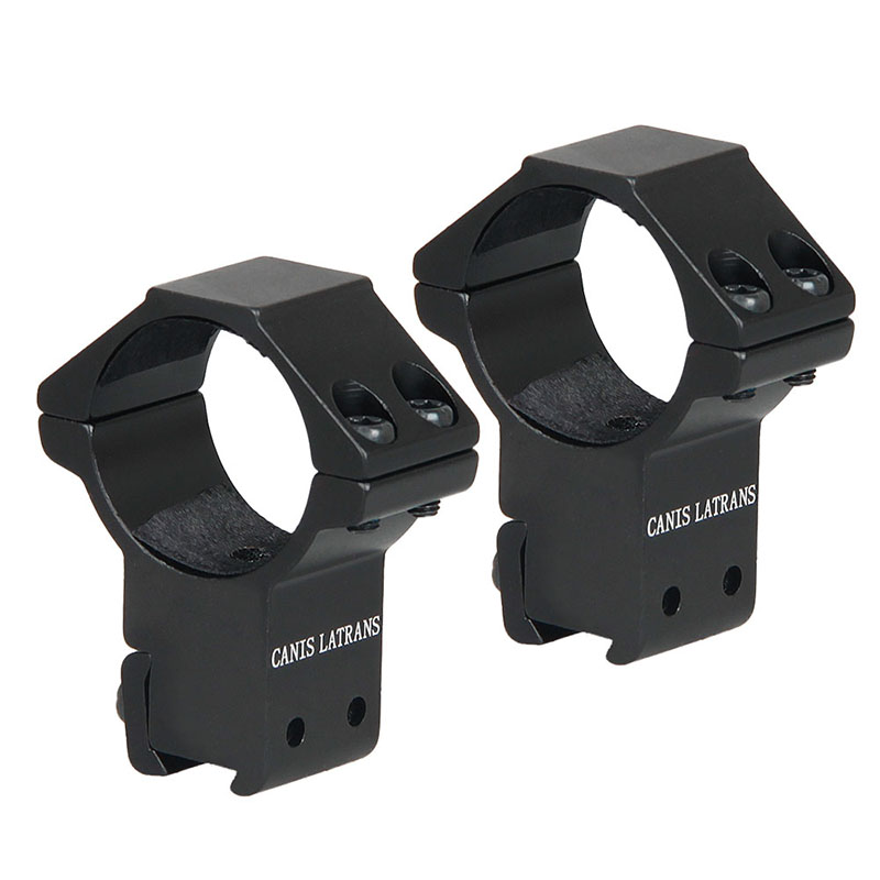 Canis Latrans 30mm Scope Mounts Rings 11mm Rail High Profile Scope Mount Black