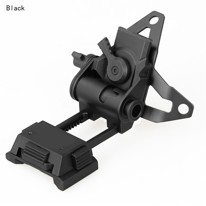 New hunting L4 G30 helmet bracket vertical fixed installation with Ops-Core permanent VAS cuttlefish base for pvs18