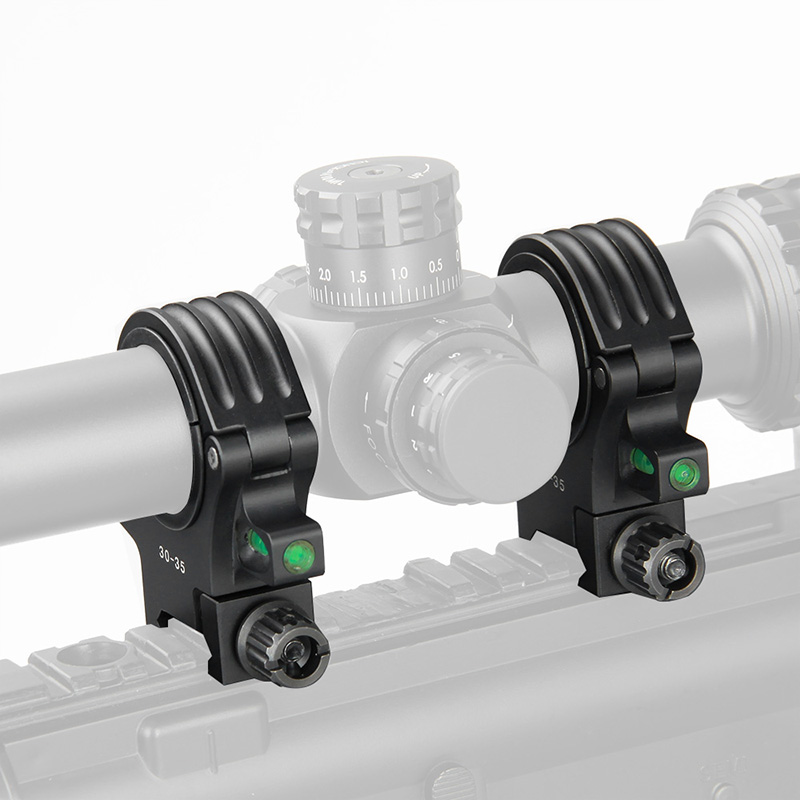 Scope mount - 30-35mm Bubble Level Mount Lightweight design Center Height 37mm