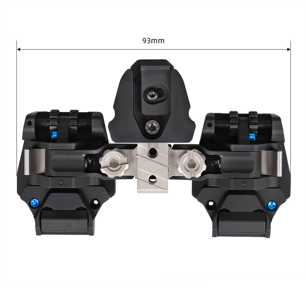 L4G30 Tactical NVG Breakaway Bracket (MICH/ACH Helmet Compatible with Three-Hole Shield)