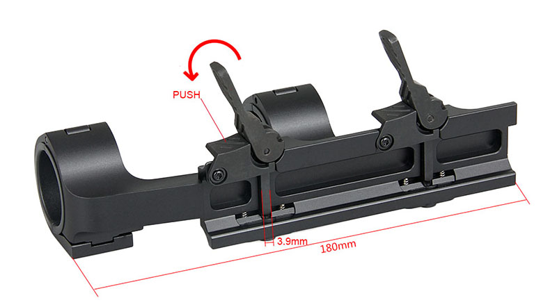 weaver scopes mounts - 35mm or 30mm Scope Mount Center Height 38mm