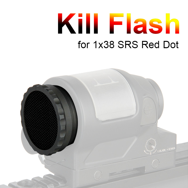 Tactical Airsoft Military Grip - Killflash For Srs Red Dot Sight