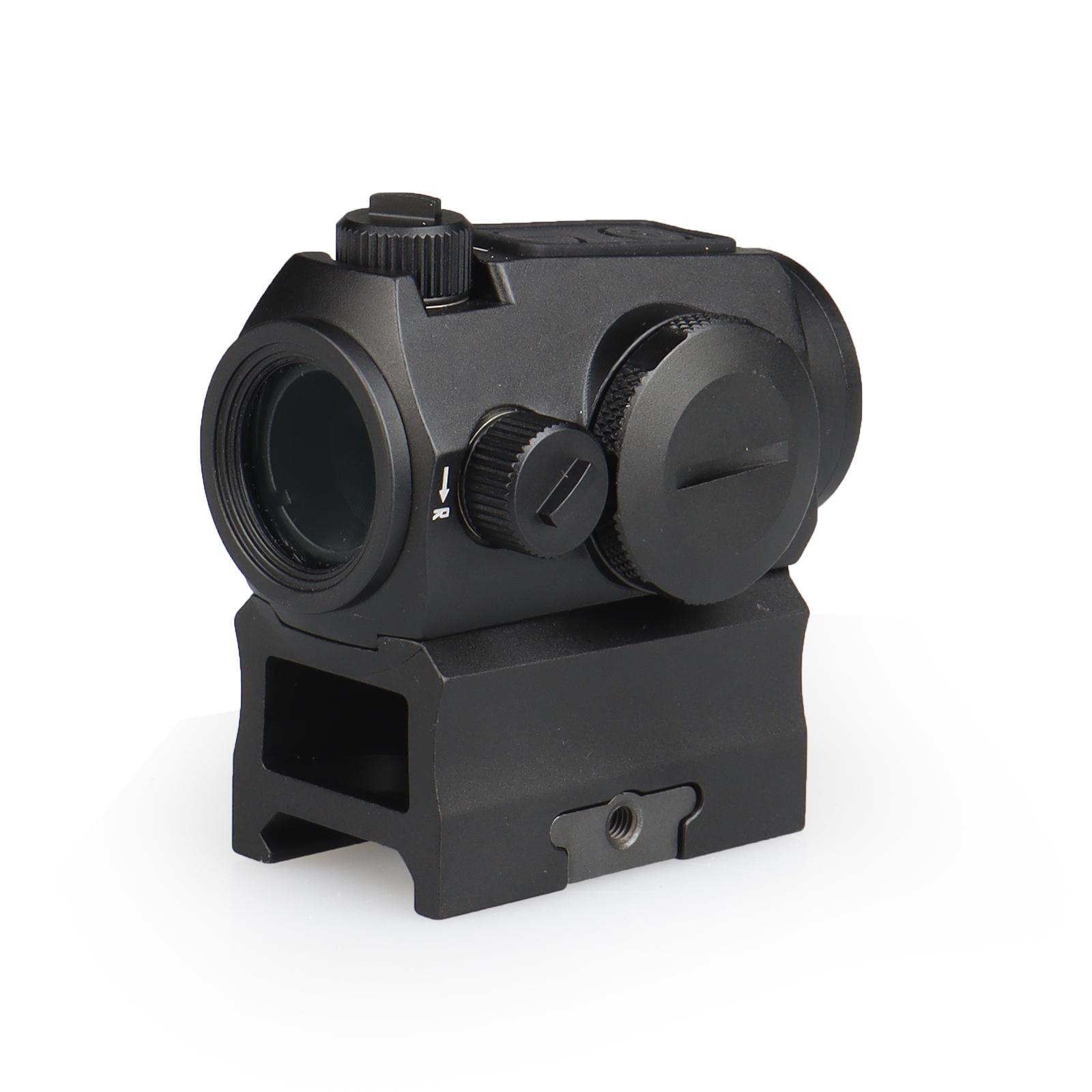 YSS CVLIFE JackalHowl Red Dot Sight 2 MOA Shake Awake Reflex Sight with the Absolute Co-witness and Low Profile Mount