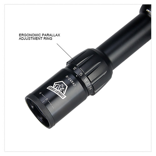 6-24x42SFIRF Rifle Scope