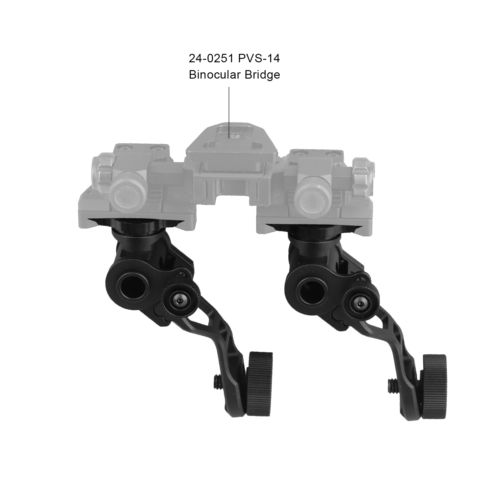 J Arm Aluminum Night Vision Goggle Mount