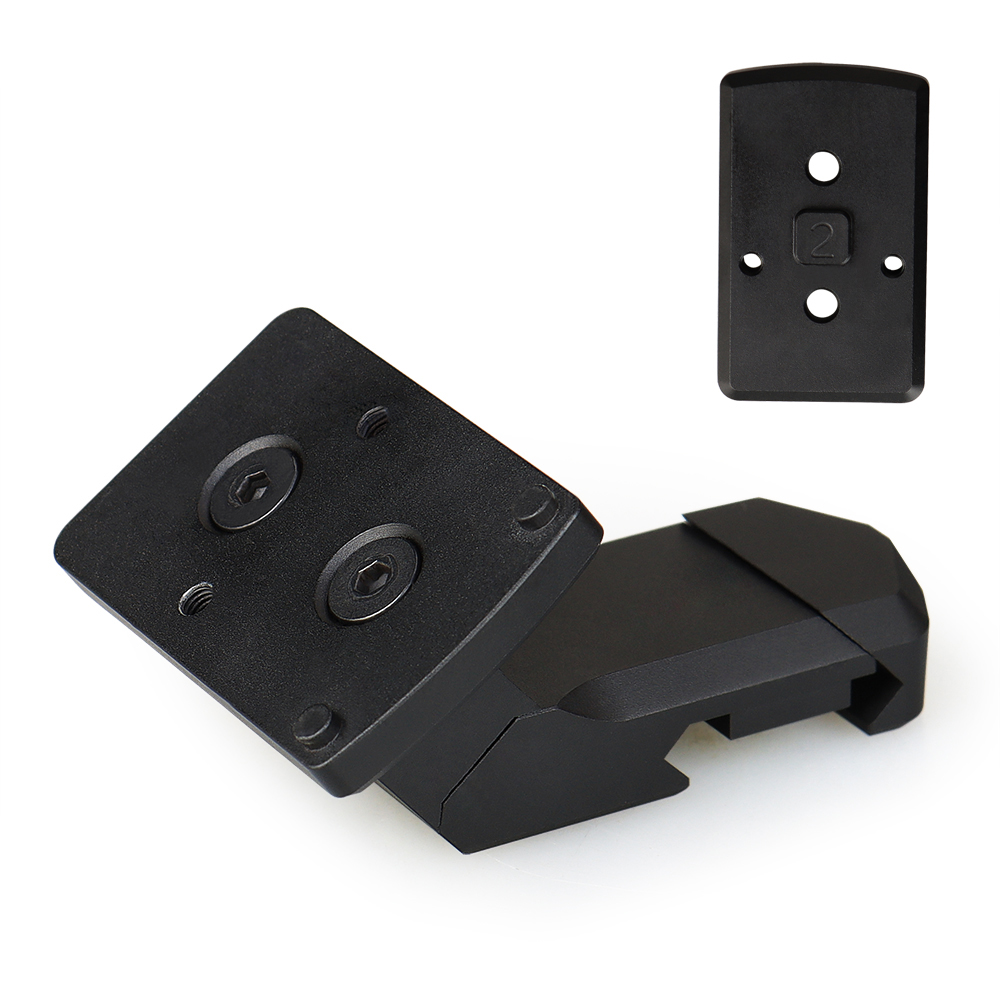 Offset Optic Mount for T2 / RMR--rail:21.2mm