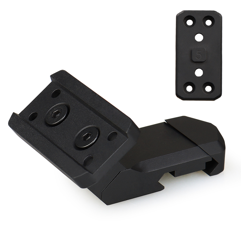 Offset Optic Mount for T2 / RMR--rail:21.2mm