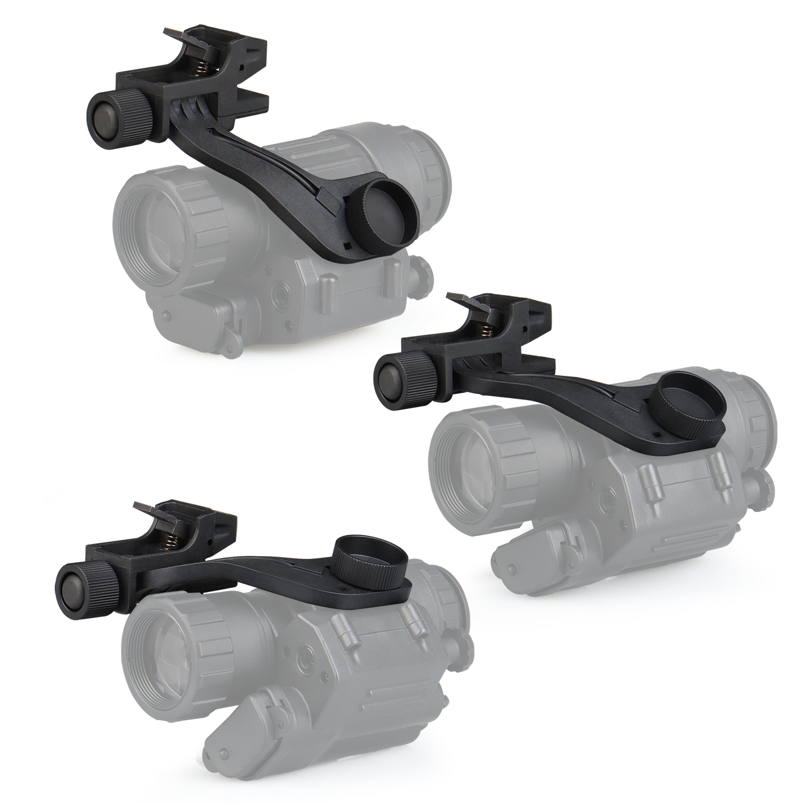 New POM Movable J-Arm Helmet Adapter/Mount for Night Vision PVS-14