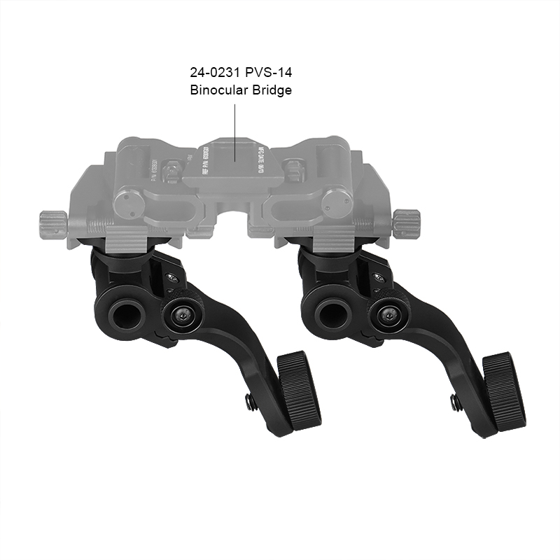 New In 2023 PVS-14 Aluminum NV J-ARM Adapter Fit For Helmet Adapter