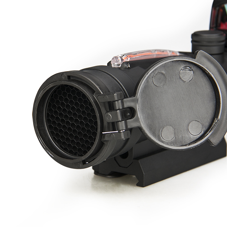 Tjcon ACOG 3.5x35 Rifle Scopes w/ Illuminated with RMR Red Dot Sight M249 Ballistic Reticle