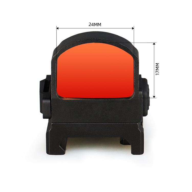 Reflex Sights 3 MOA Red Dot for ar with Big View 24X17mm Tactical Micro sight for Rifles Shotguns and Pistols 15