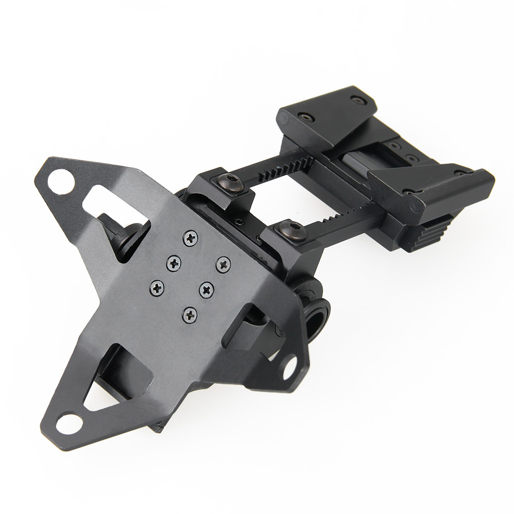 New hunting L4 G30 helmet bracket vertical fixed installation with Ops-Core permanent VAS cuttlefish base for pvs18