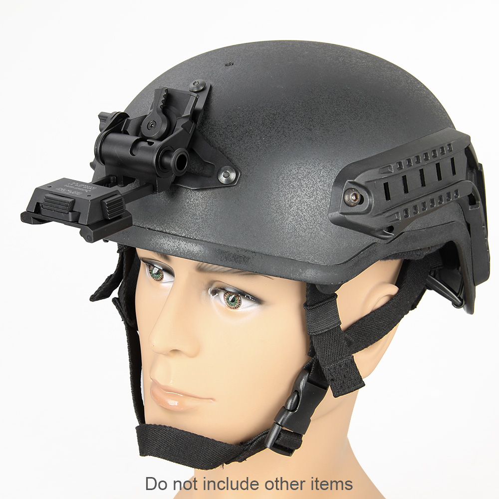 New hunting L4 G30 helmet bracket vertical fixed installation with Ops-Core permanent VAS cuttlefish base for pvs18