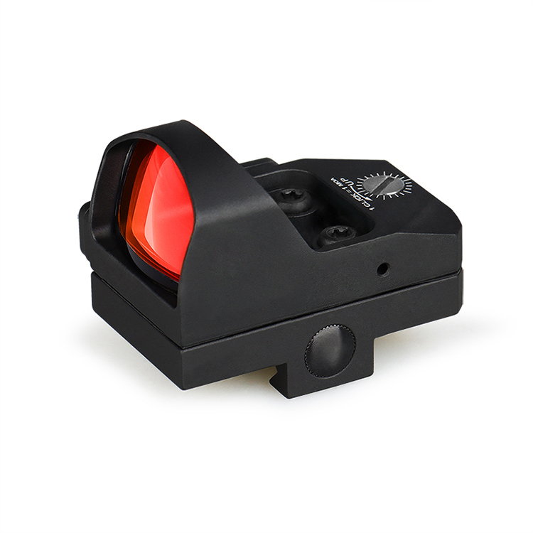 YSS 2 MOA Manual Control Red Dot Sight Compatible With RMR Footprint And Picatinny Mount For Rifle Pistol Shotgun
