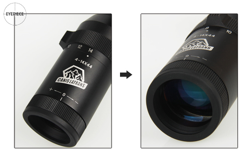 4-14x44 SFF Side Foucs Rifle Scope