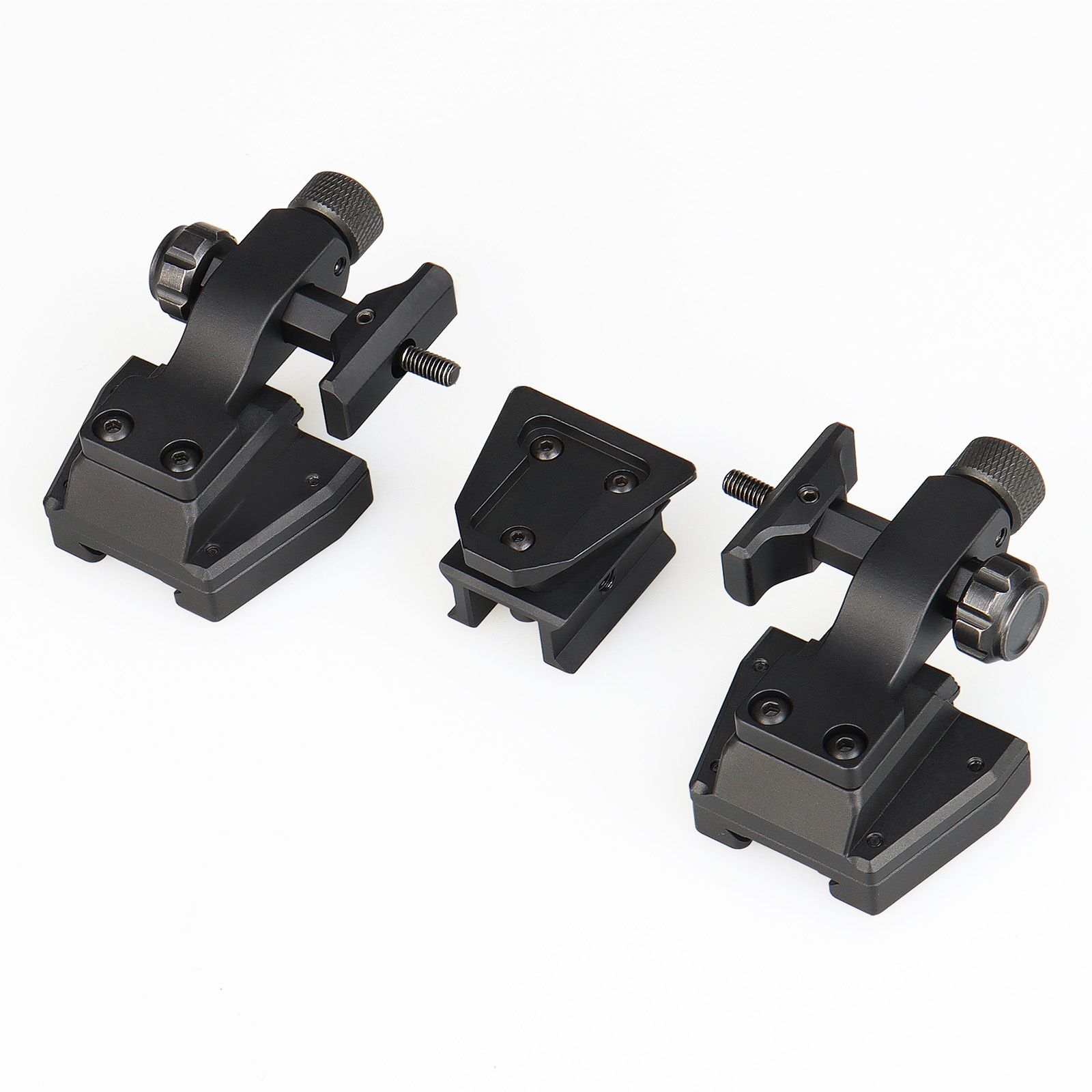 Tactical FLIR M24 reconnaissance helmet mount double dovetail slot mount adapter for M250