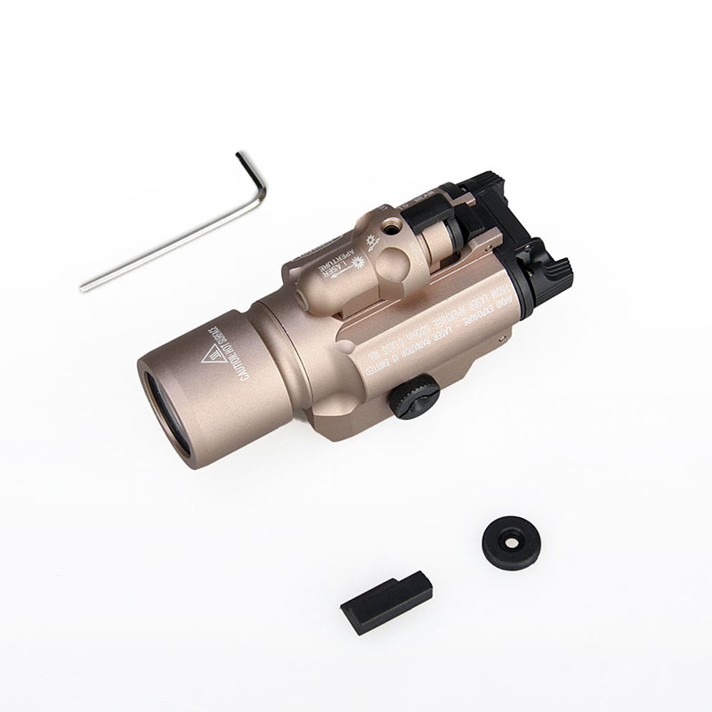 Hunting airsoft accessories PPT High Quality LED Light X400 Handgun Flashlight