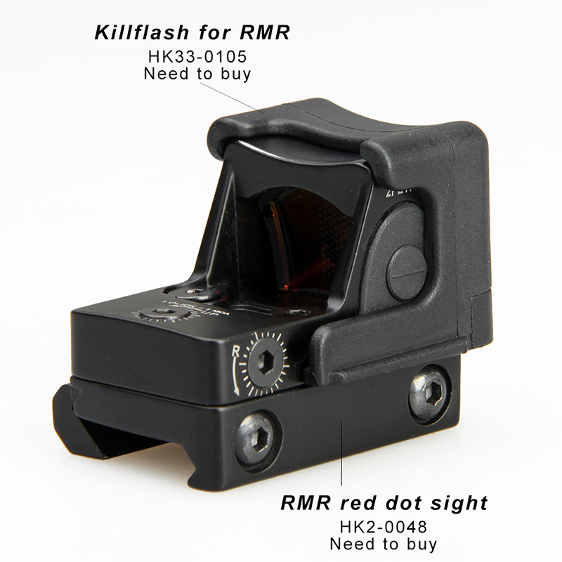 RMR Killflash Anti-Reflection Device For Mini Reflex Red Dot Sight Scope