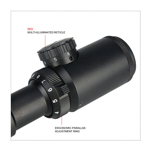 3-9X 42 Best 7º-2.3º Rifle Scope