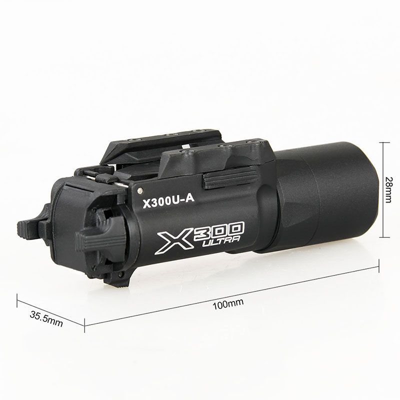 X300U-A Ultra Led Light, LED Flashlight 300 lumens 2.4 hours