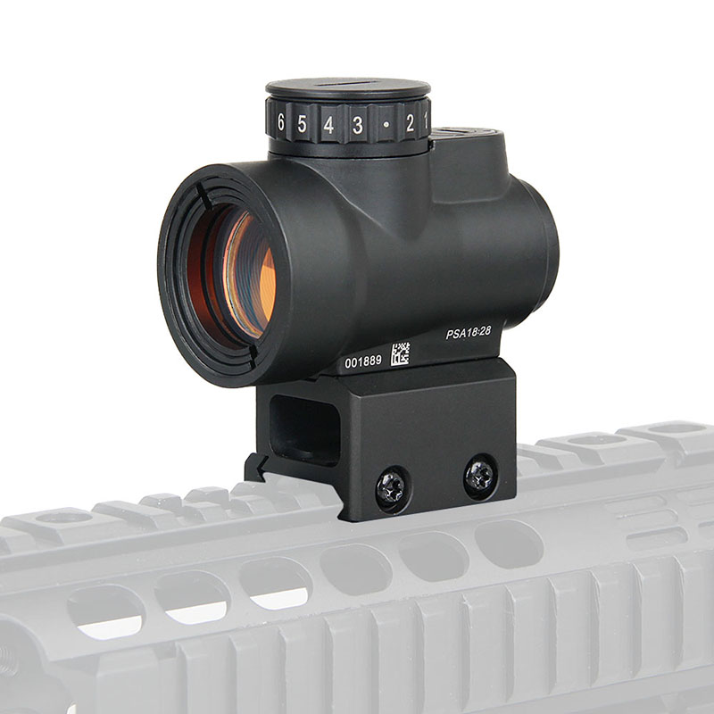 MRO 2.5 MOA Adjustable Red Dot Scope Reflex Sight With 21.2mm Mount For Hunting