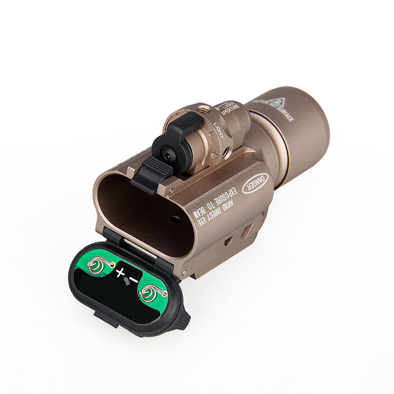 Hunting airsoft accessories PPT High Quality LED Light X400 Handgun Flashlight
