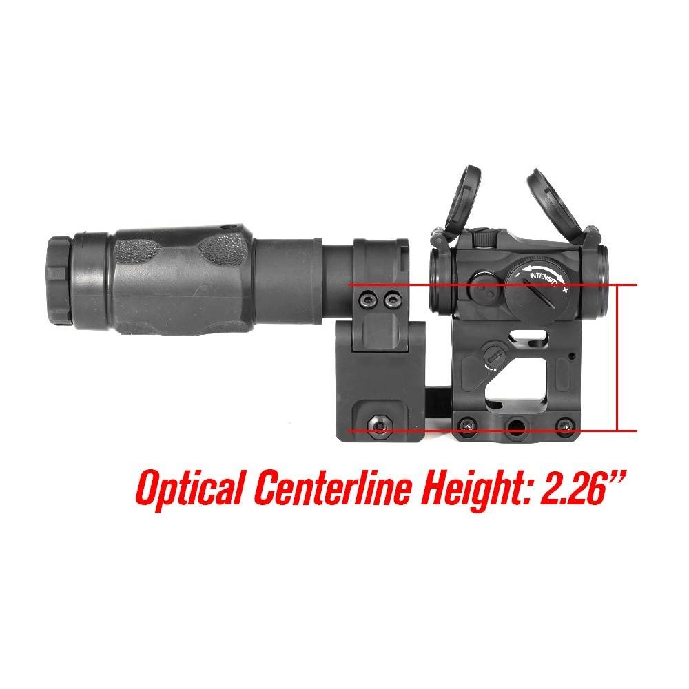6XMAG-1 6x magnifier scope With Optics Aimpoint TwistMount for Picatinny rail
