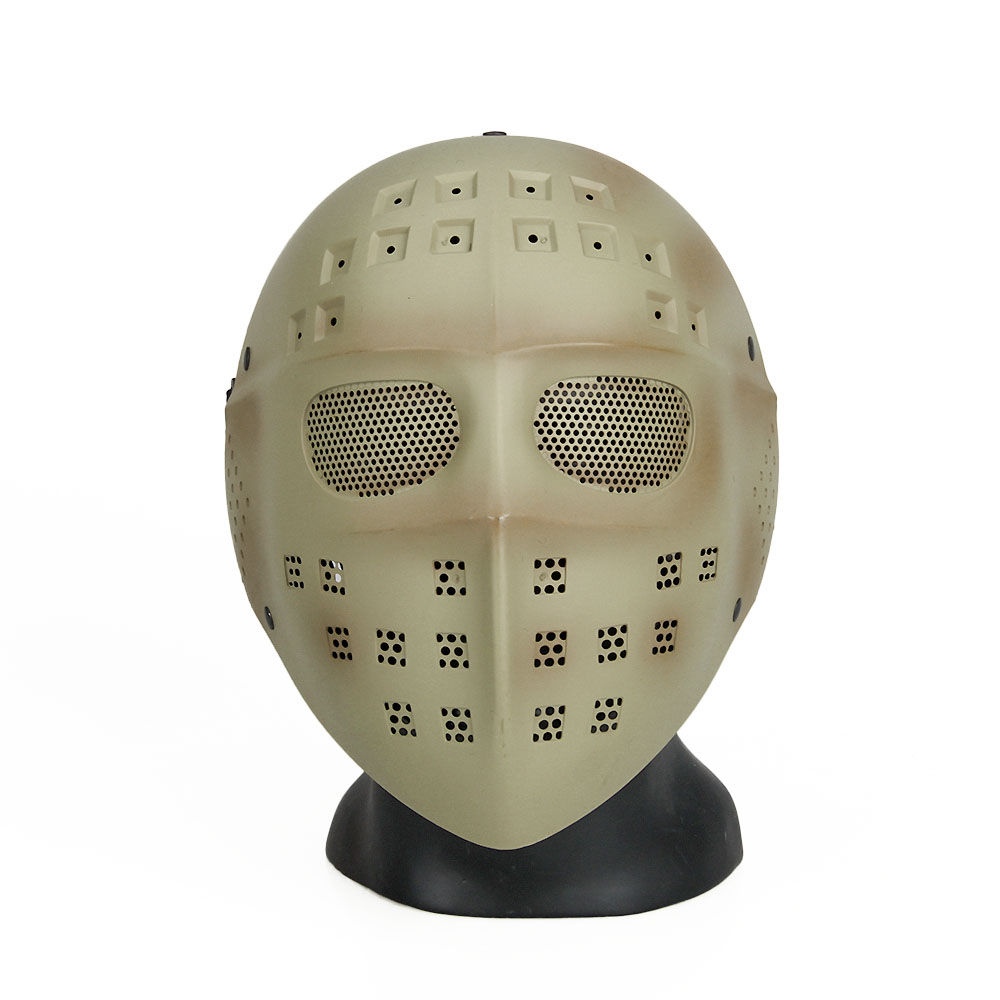 Paintball Shooting Full Face Tactical Mask with Hood Protective Paintball Hood Mask Eye Protection