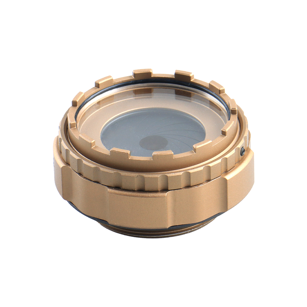 Aluminum Metal Protection Lens Cover Cap Light Shield