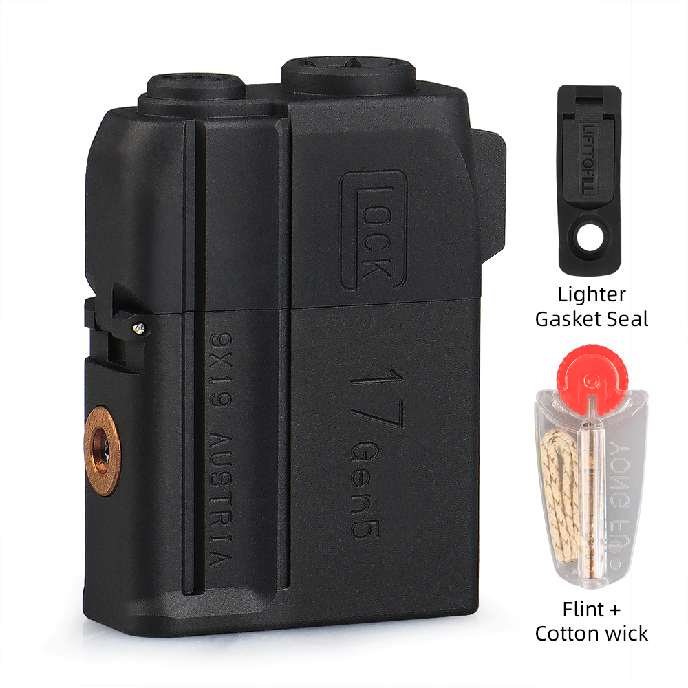 New Glock 17 Aluminum Alloy Kerosene Creative Series Personalized Lighter