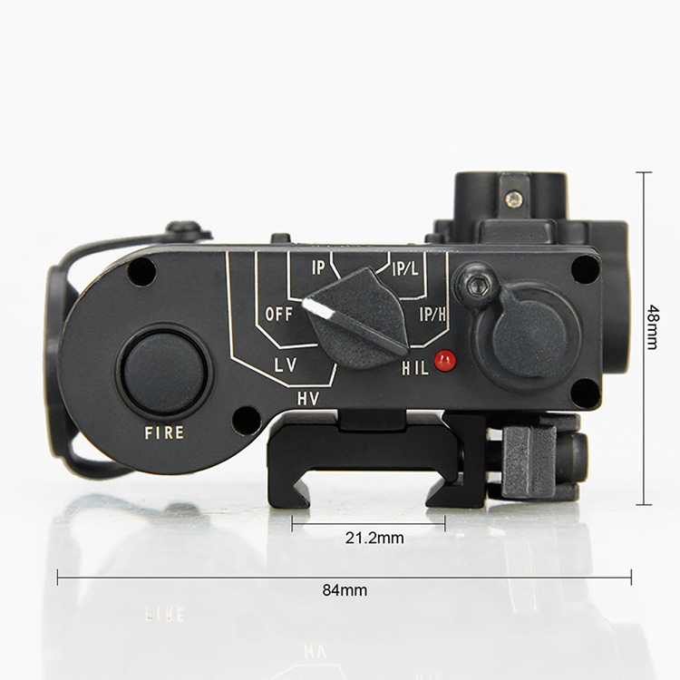 Steiner DBAL-D2 Red/IR Dual Beam Aiming Laser Sight with IR LED Illuminator (Black)