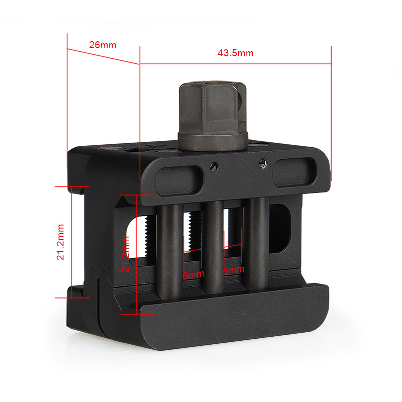 DLOC-IRD Quick Release Mount (Mini D-Loc Mount)--Rail:21.2mm