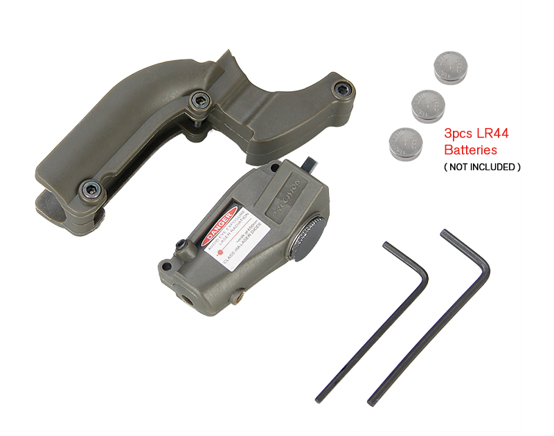 9mm Laer Bore Sight - Red Laser Device For M92 Pistol