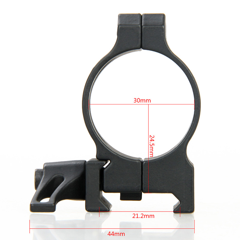 CANIS LATRANS 30mm Scope Mount Center Height:24.5mm/Rail:21.2mm
