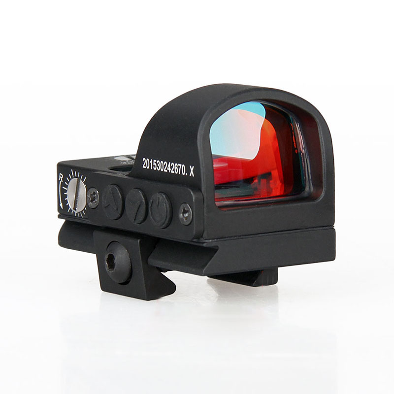 Tactical Mini Red Dot Scope 2MOA Reflex Sight Hunting Scopes Airsoft Gun Rifle Point Sight