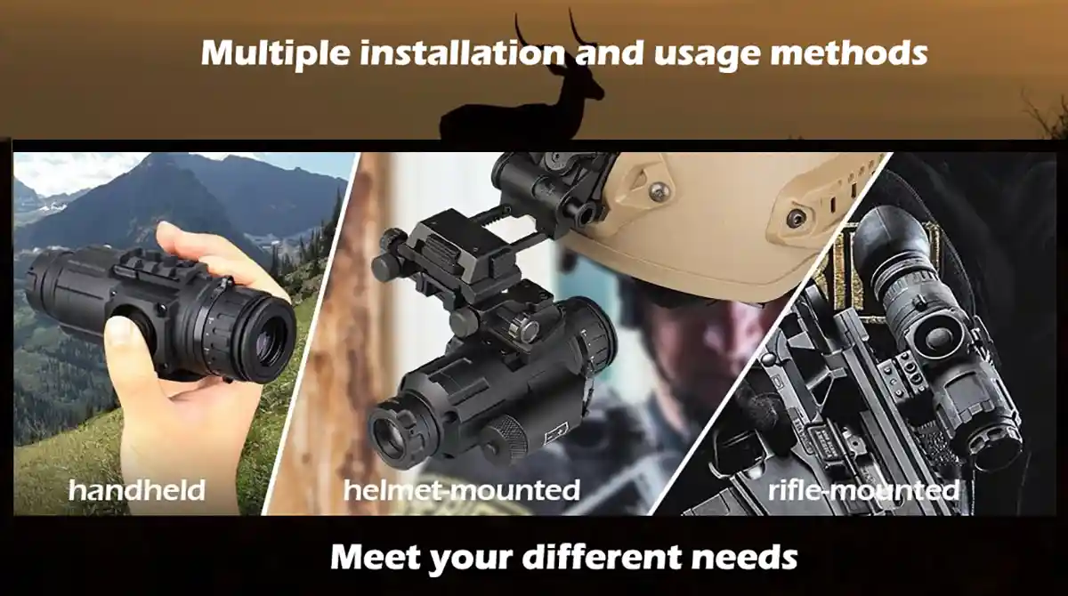 Digital Night Vision – handheld,helmet mounted,rifle mounted
