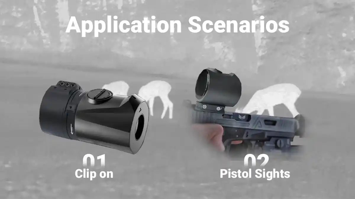 virgo s2 mini thermal scope Thermal Imaging for rifle pistol